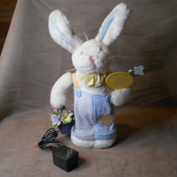 2004 Skippie Fiber Optic Bunny Welcome Spring Avon Easter Rabbit - Picture 3 of 11